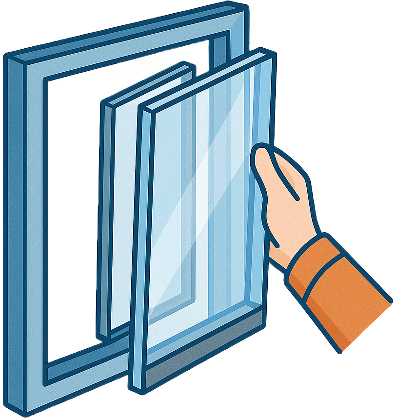 Bestaand glas vervangen