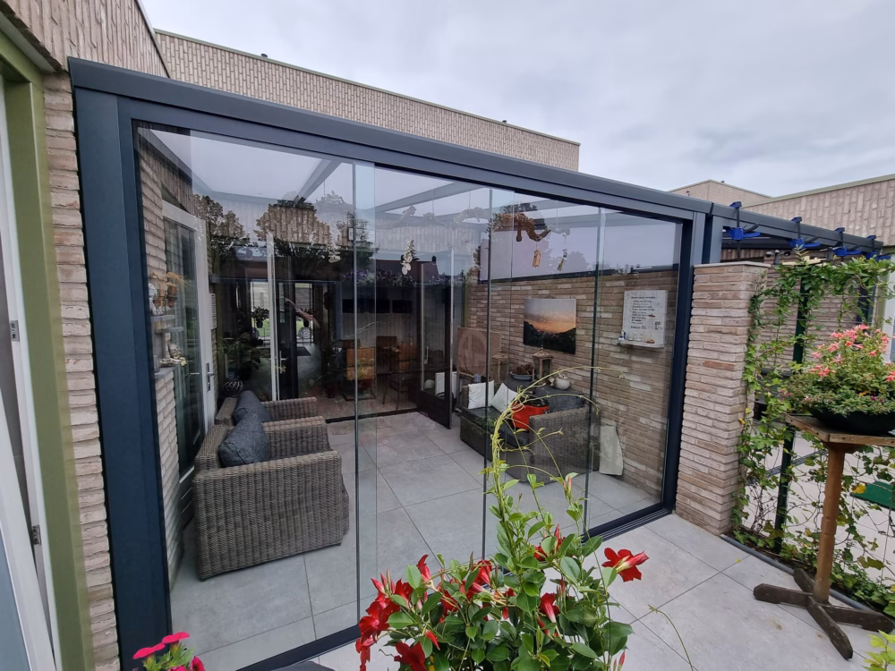 Glazen schuifwanden 2